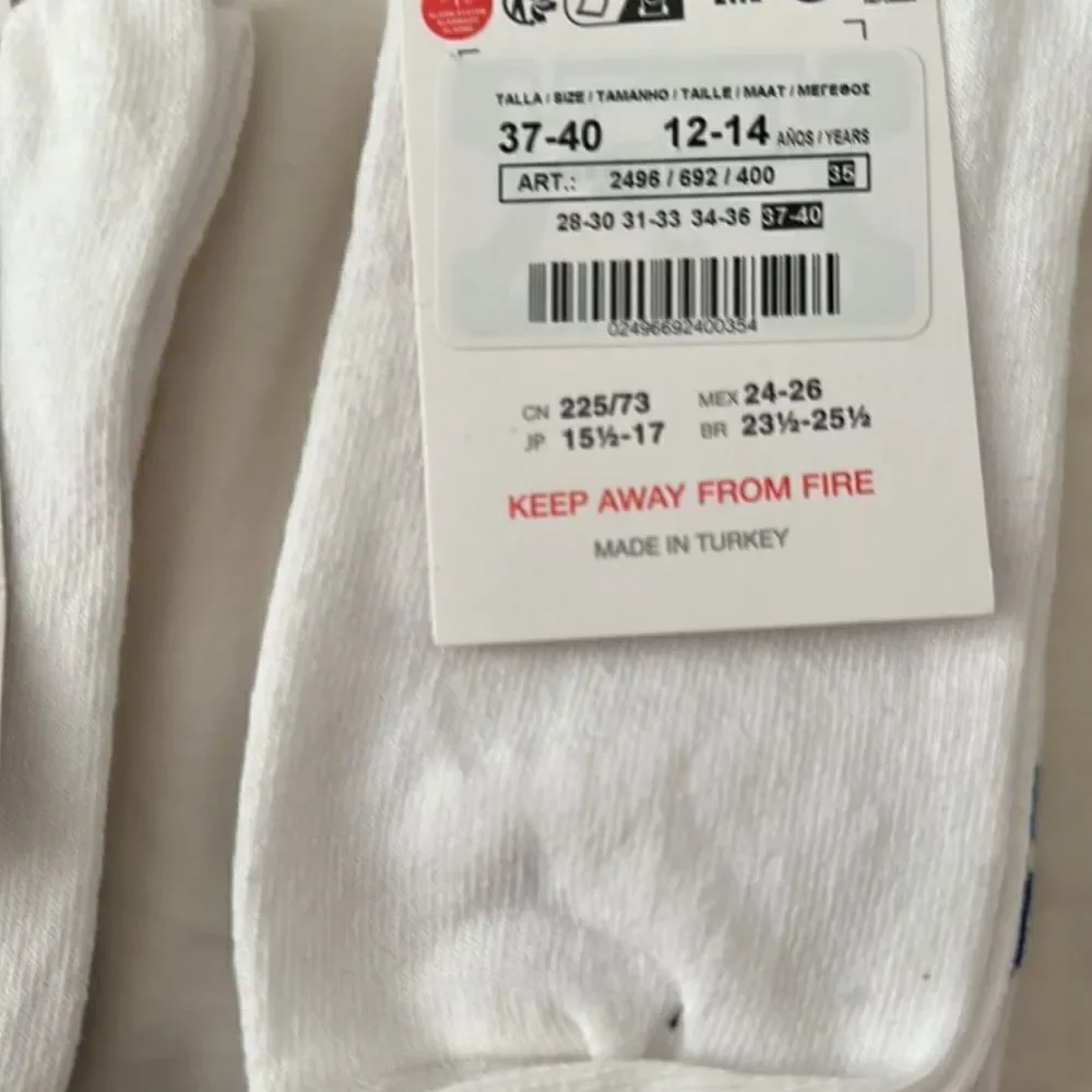 ZARA Kids | White | LONG STRIPED SOCKS